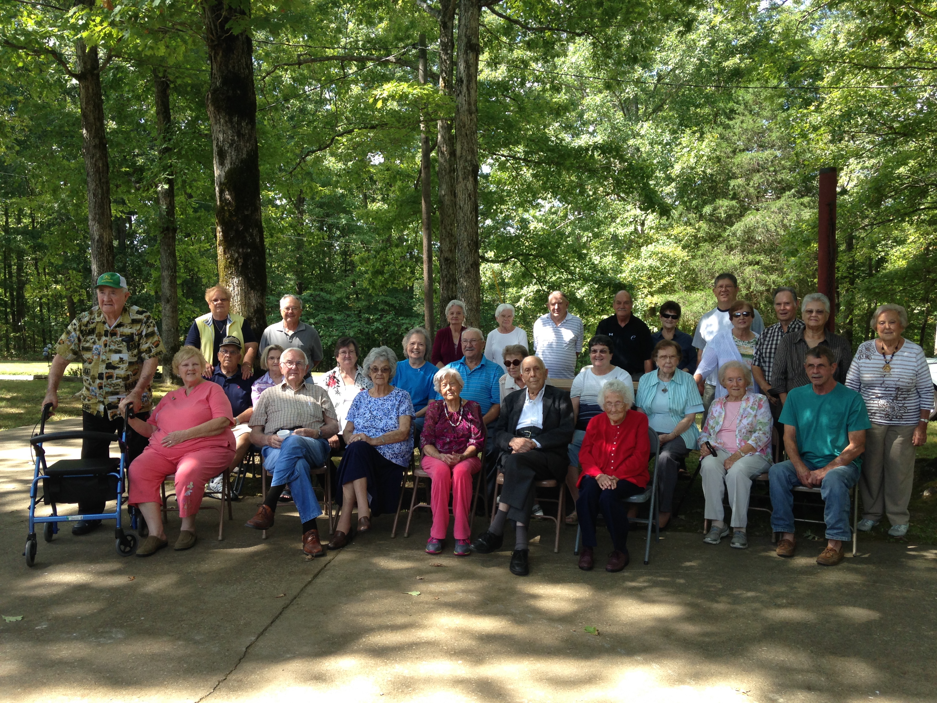 Seniors Group August 2015